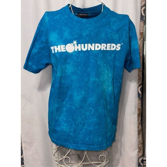 Nice men The Hundreds Vintage Forever Bar Logo Graphic T-Shirt (medium ; blue) s - Picture 1 of 6